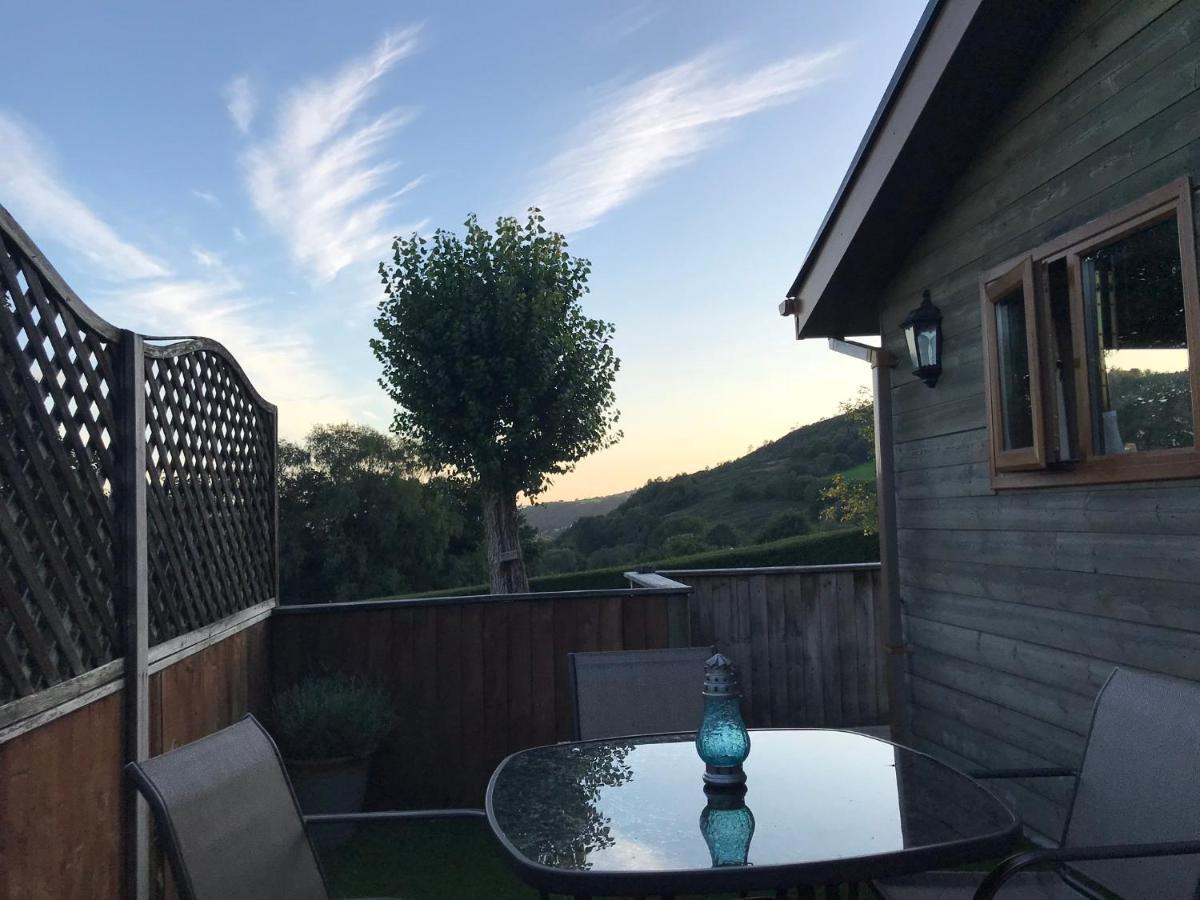 Swansea Log Cabin Pontardawe Eksteriør bilde