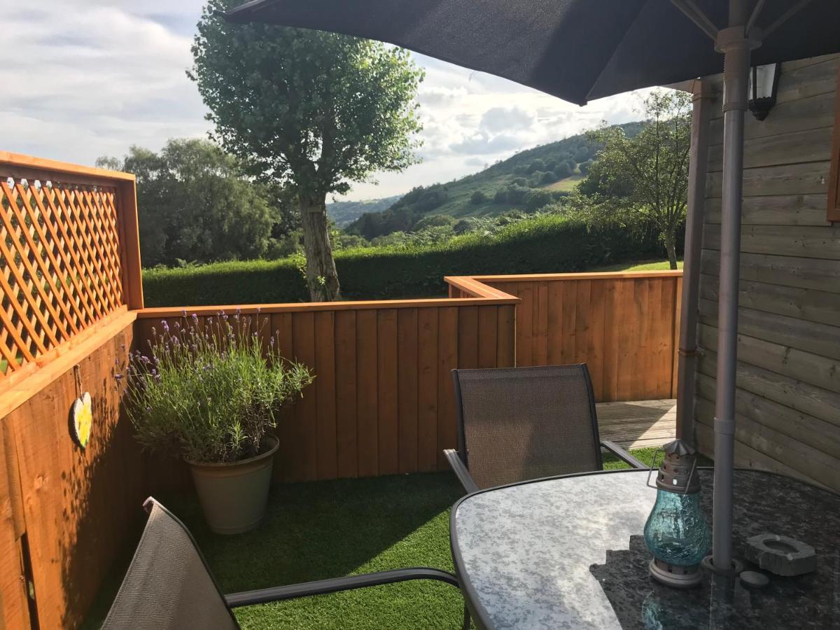 Swansea Log Cabin Pontardawe Eksteriør bilde