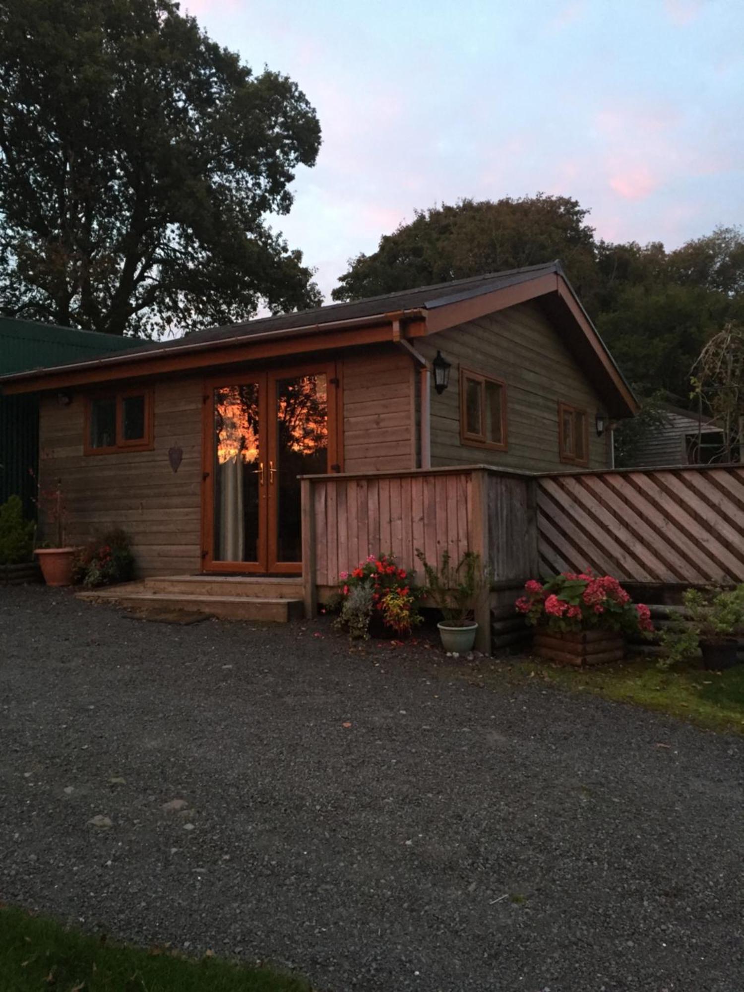 Swansea Log Cabin Pontardawe Eksteriør bilde